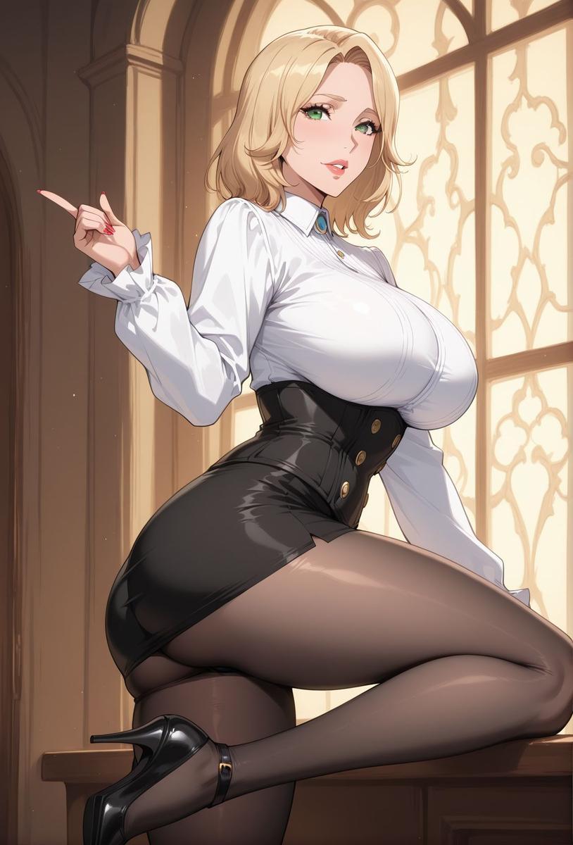 在异国他乡迷路的我竟被红发女伯爵与金发未亡人争夺